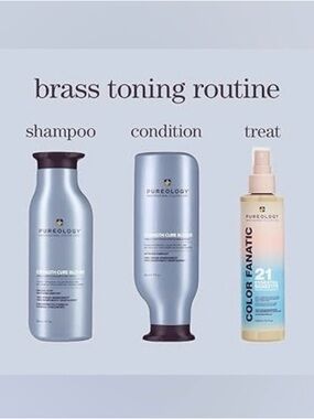 Pureology Strength Cure Blonde and Color Fanatic Set
